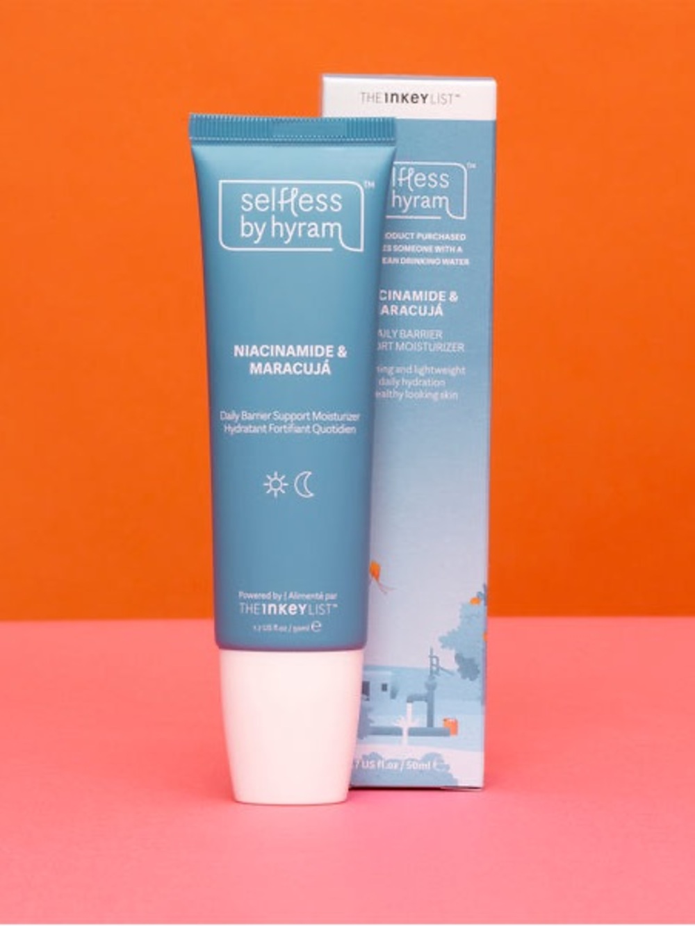 NWT TheInkeyList Niacinamide &Maracujá Daily Barrier Support Moisturizer-1.7floz